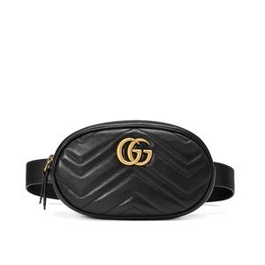 BNWT Gucci GG Marmont Matelassé Leather Belt Bag